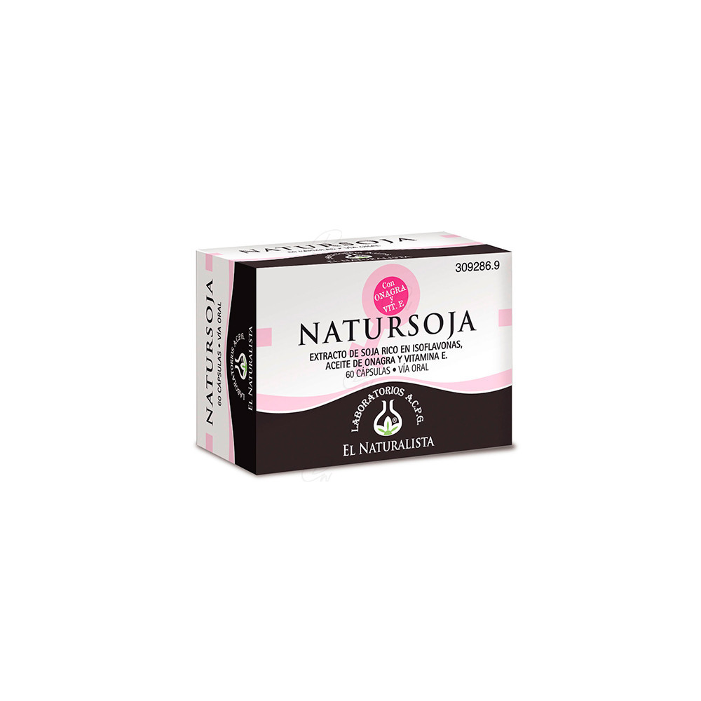 NATURSOJA CON ONAGRA EL NATURALISTA 60 CAPS