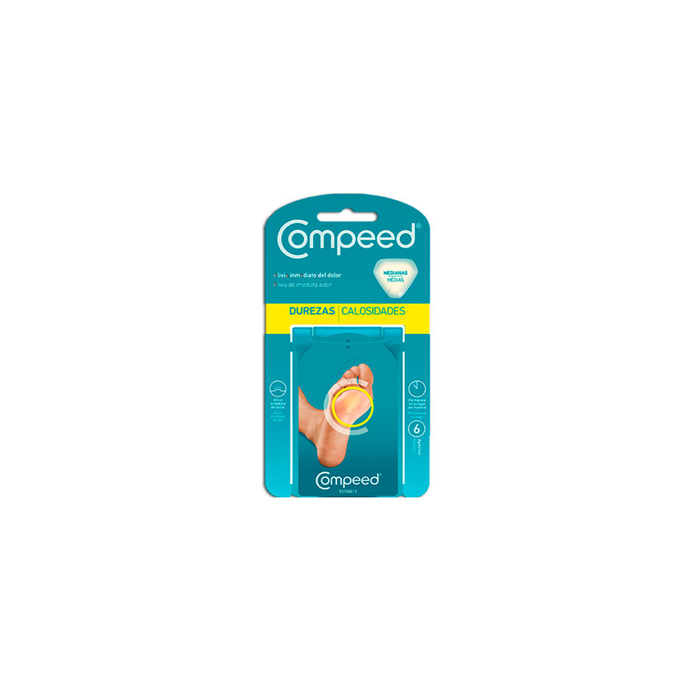 COMPEED DUREZAS T- PEQ 6 U