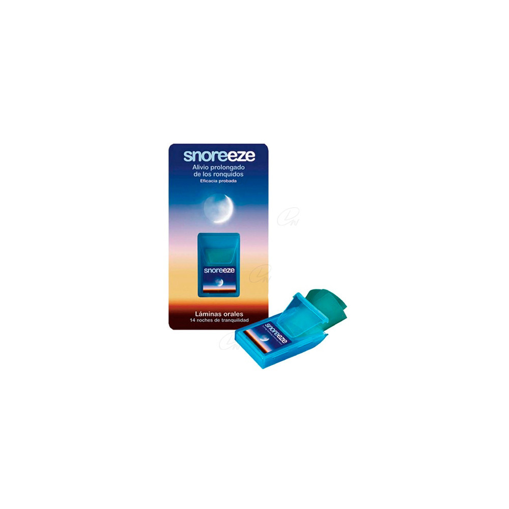 SNOREEZE LAMINAS ORALES 14 U