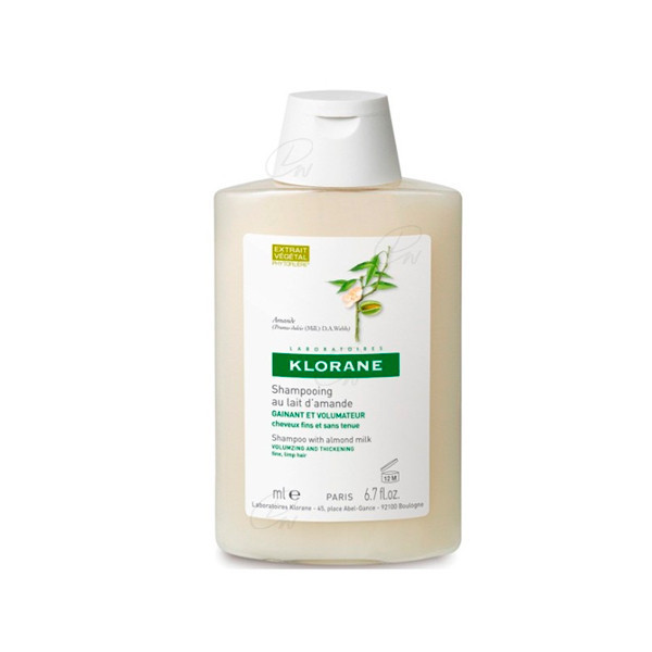 KLORANE CHAMPU VOLUMINADOR LECHE ALMENDRAS 200 ML