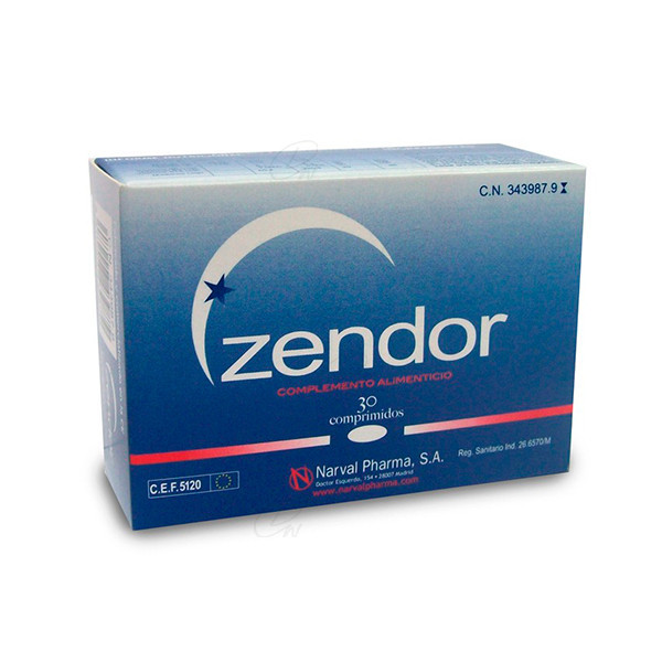 ZENDOR 731 MG 30 COMP