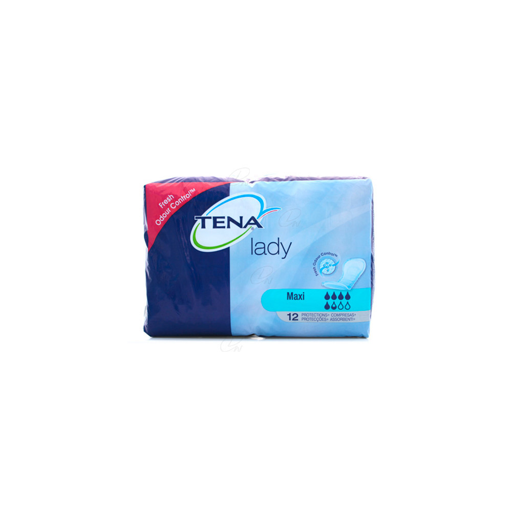 ABSORB INC ORINA LIGERA  TENA LADY MAXI 12 U