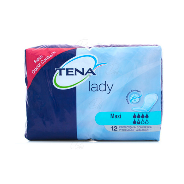 ABSORB INC ORINA LIGERA  TENA LADY MAXI 12 U