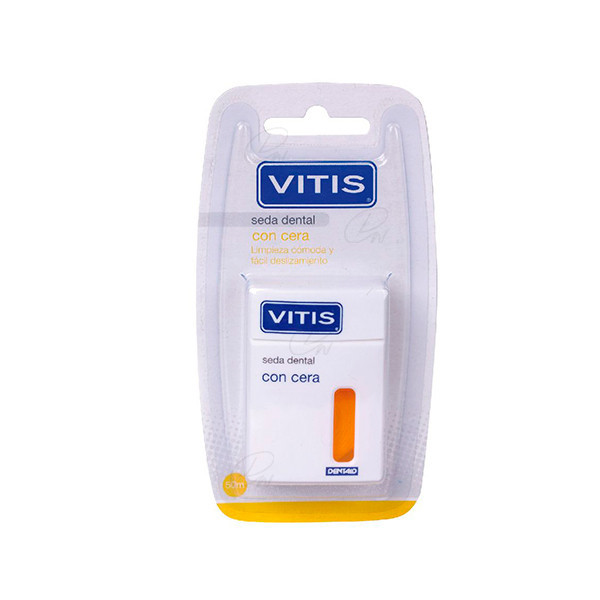 VITIS SEDA DENTAL CON CERA 50 M