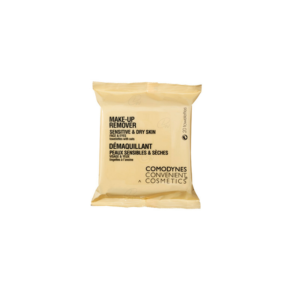 COMODYNES CONVENIENT COSMETICS  20 TOALLITAS
