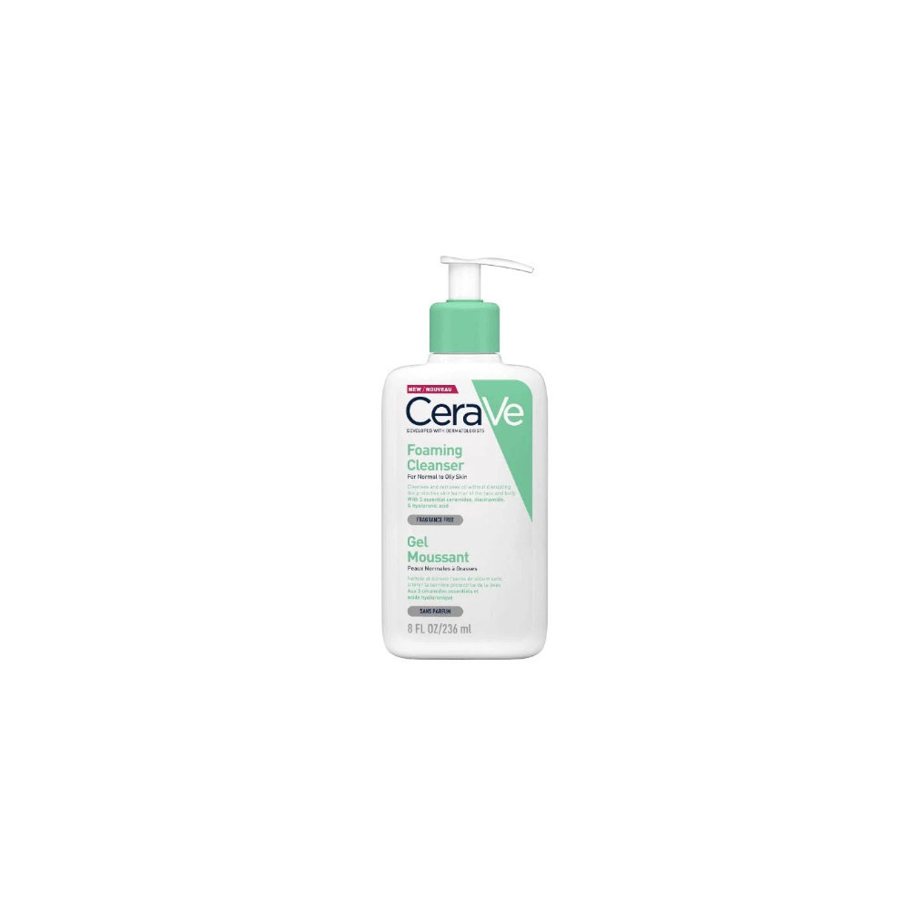 Cerave Gel Limpiador Espumoso 236 ml
