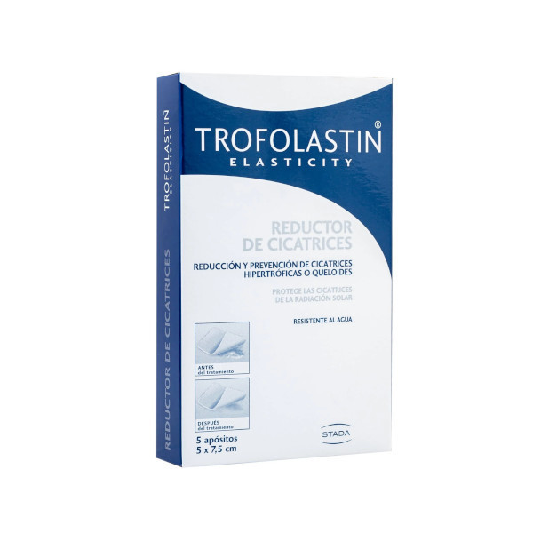Trofolastin Reductor de Cicatrices 5x7,5cm 5 Unidades