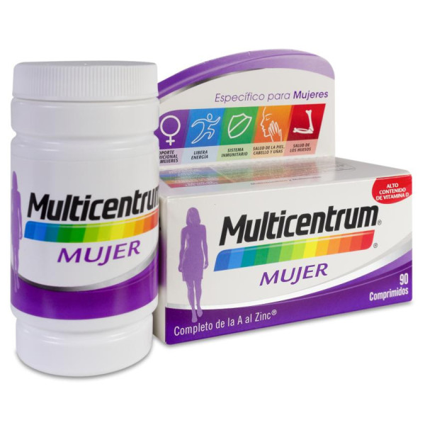 Multicentrum Mujer 90 Comprimidos
