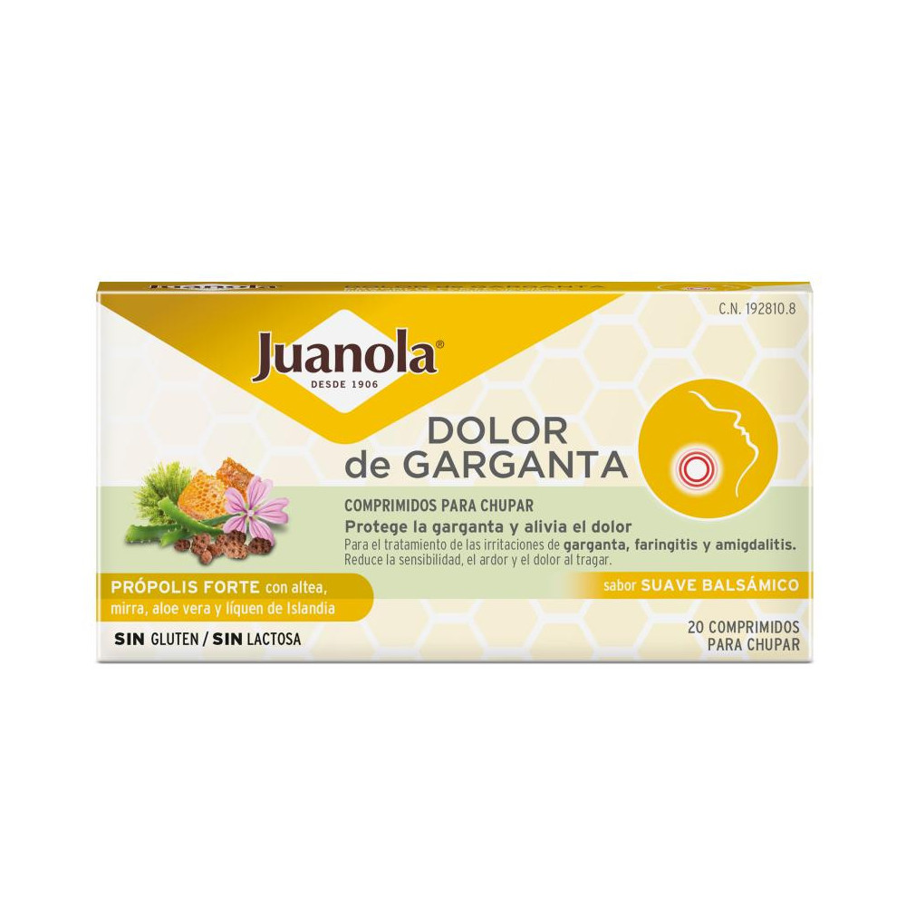 JUANOLA PROPOLIS FORTE SUAVE 20 COMP