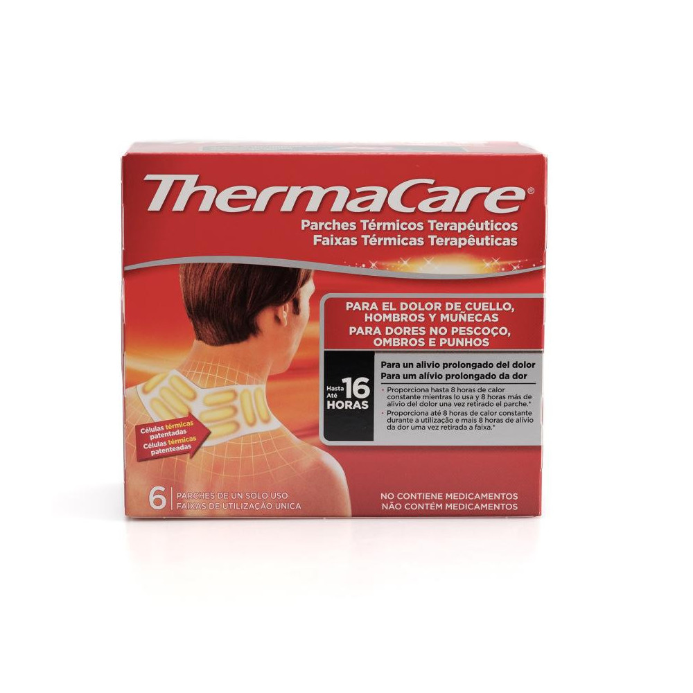 THERMACARE CUELLO HOMBRO MUÑECAS 6 U