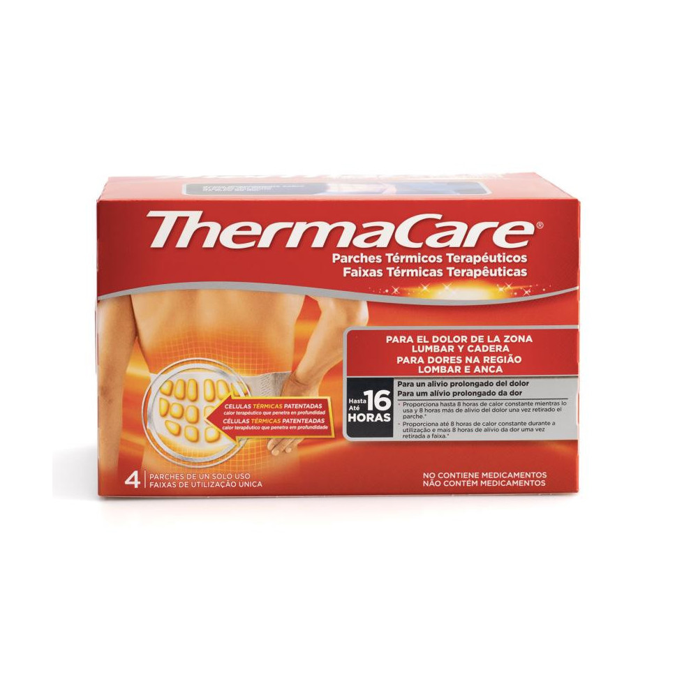 THERMACARE LUMBAR CADERA 4U