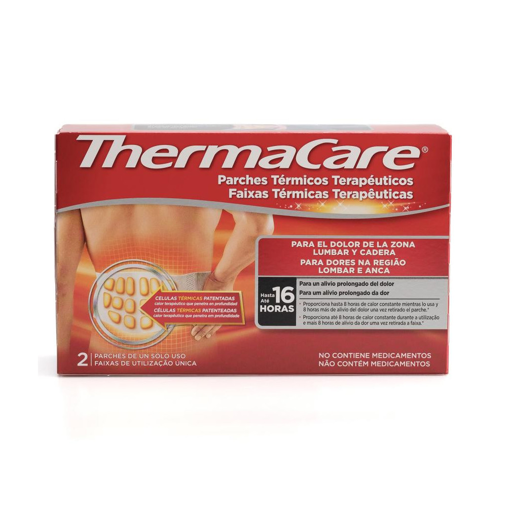 THERMACARE LUMBAR CADERA 2 U