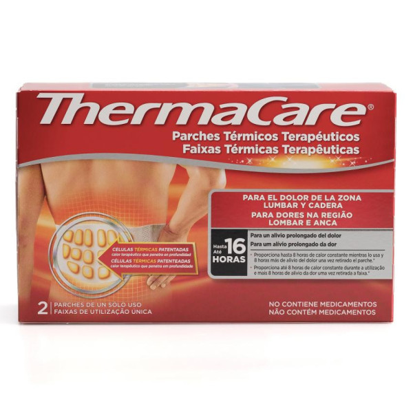 THERMACARE LUMBAR CADERA 2 U
