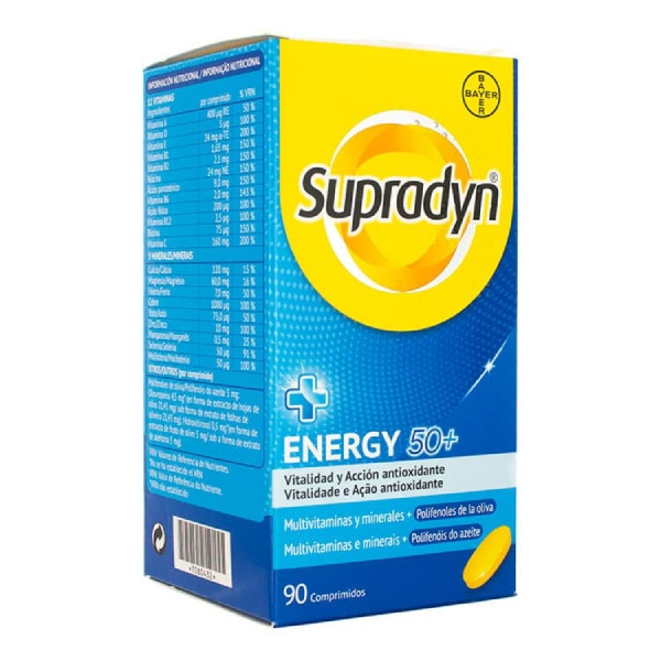 SUPRADYN ENERGY 50+ 90 COMPRIMIDOS