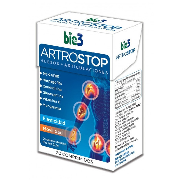 BIE 3 ARTROSTOP 30 COMPRIMIDOS