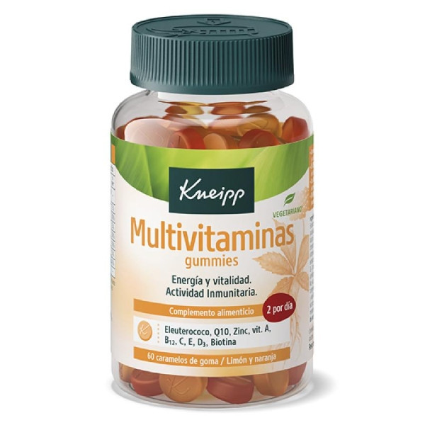 KNEIPP MULTIVITAMINAS 60 GUMMIES LIMÓN-NARANJA