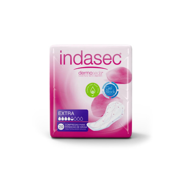 INDASEC EXTRA 20 COMPRESAS