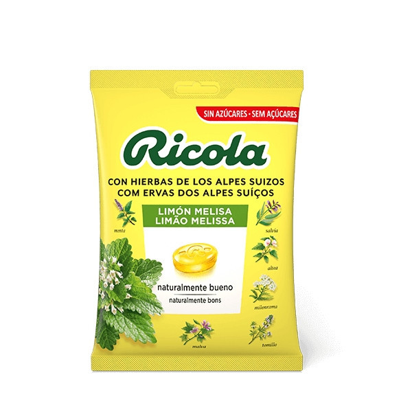 RICOLA CARAMELOS LIMÓN-MELISA BOLSA 70 G