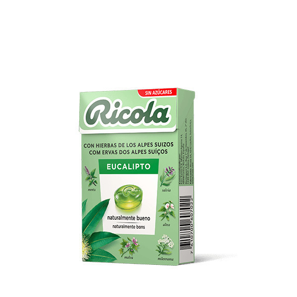 RICOLA CARAMELOS EUCALIPTO CAJA 50 G