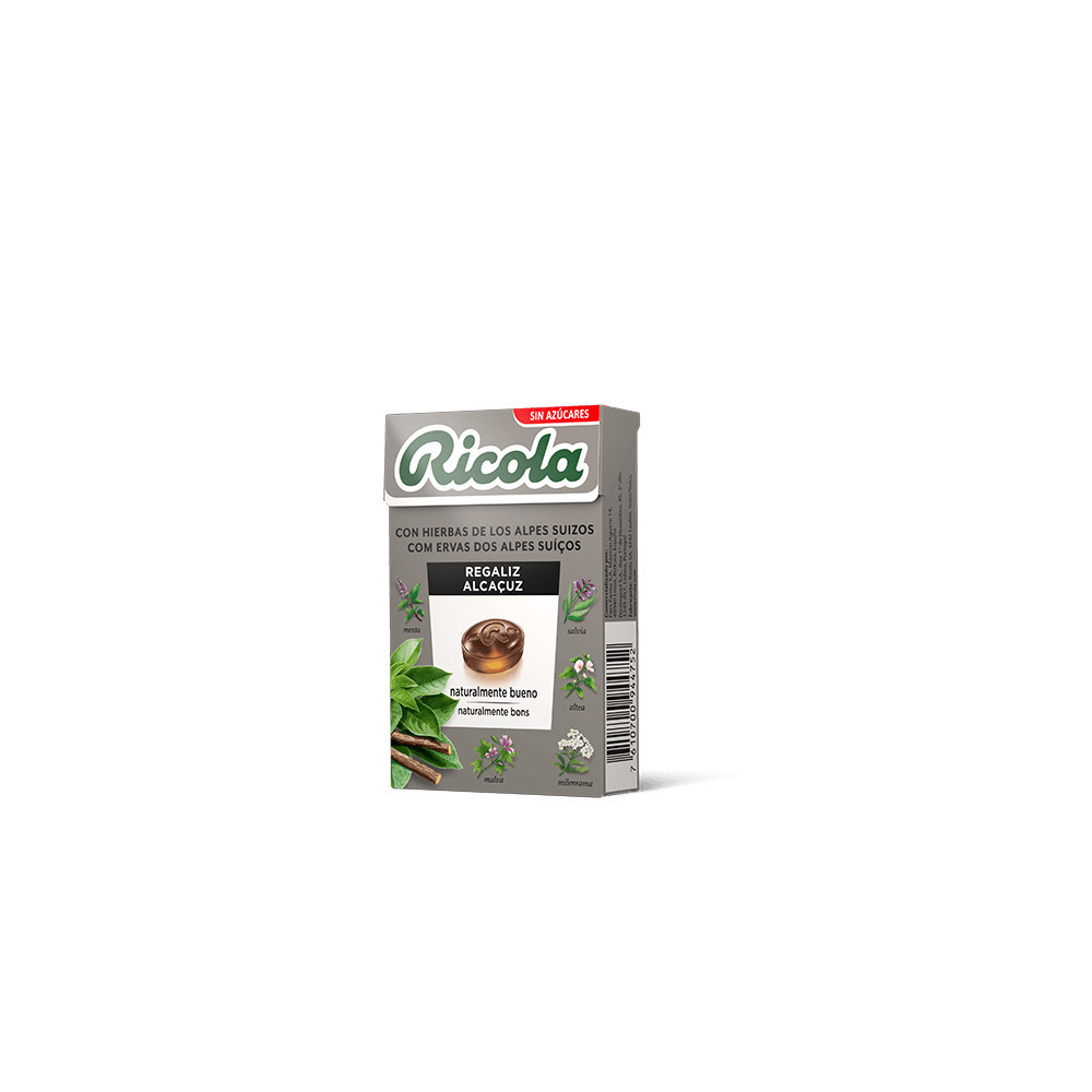 RICOLA CARAMELOS REGALIZ CAJA 50 G