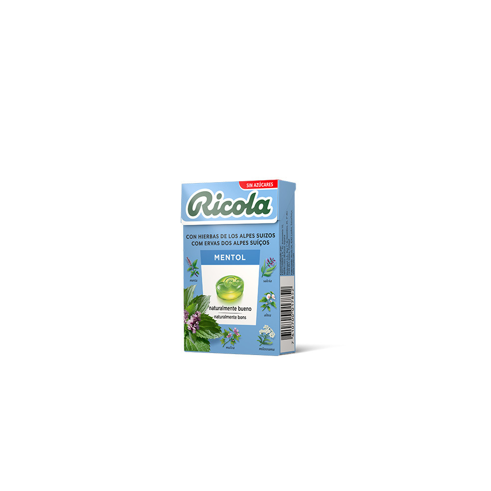 RICOLA CARAMELOS MENTOL CAJA 50 G