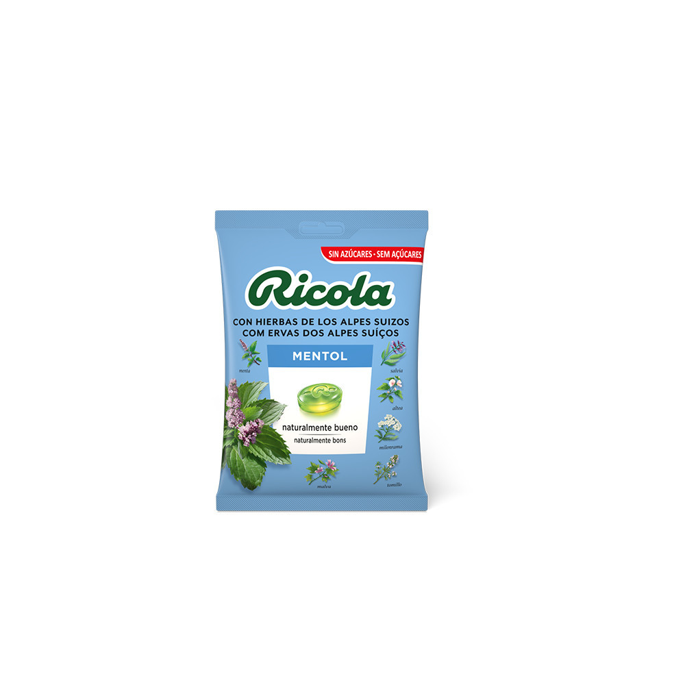 RICOLA CARAMELOS MENTOL BOLSA 70 G