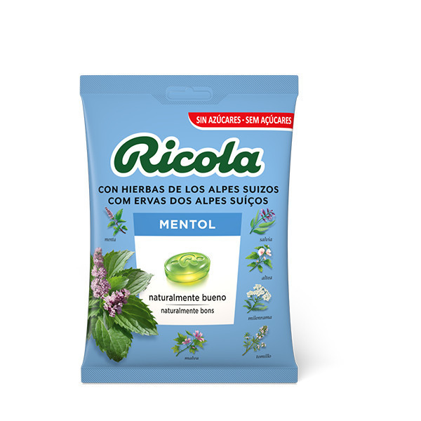 RICOLA CARAMELOS MENTOL BOLSA 70 G