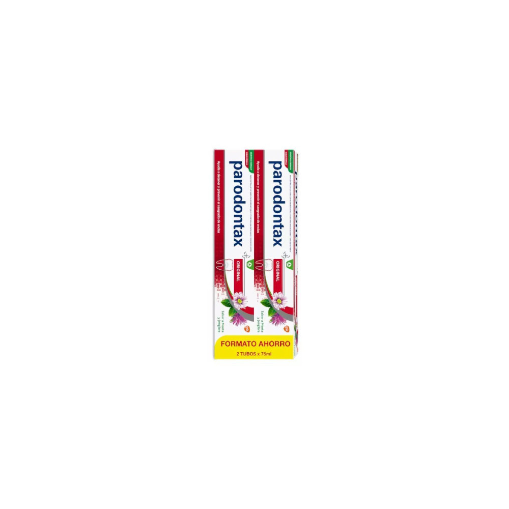 DUPLO PARODONTAX ORIGINAL MENTA-JENGIBRE 2X75ML