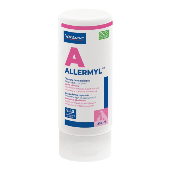 ALLERMYL CHAMPÚ PERROS Y GATOS 250 ML