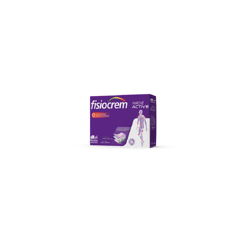FISIOCREM PARCHE ACTIVE 4 U