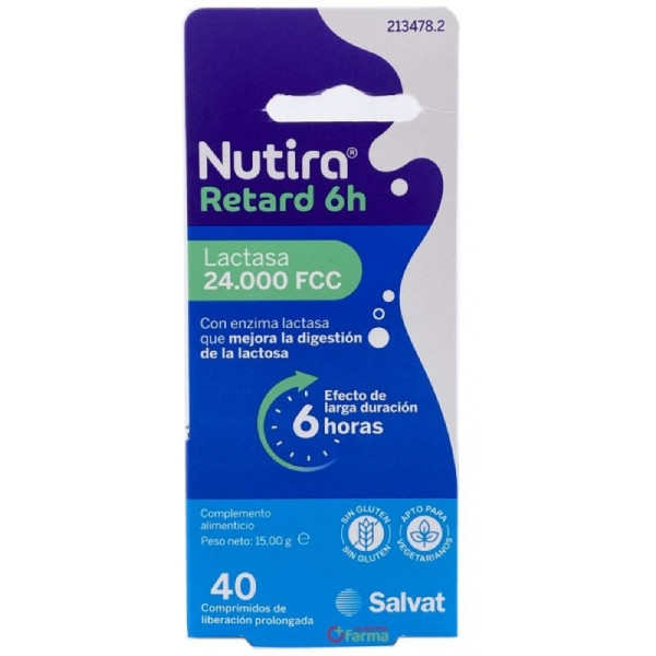 NUTIRA RETARD 6H 40 COMPRIMIDOS